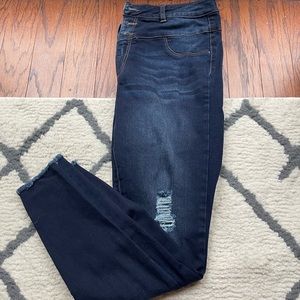 Refuge Distressed Skinny Jeans